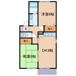 ファミール小野の物件間取画像